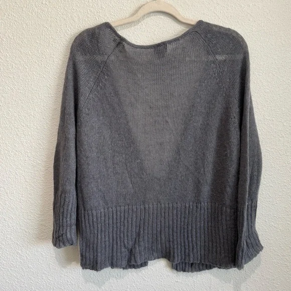 VTG Y2K Mossimo Womens XL Mohair Blend Front Tie Sequin Ribbon‎ Cardigan Preppy - Picture 10 of 11